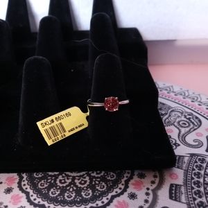 Imperial Brownish Gold Zircon Ring